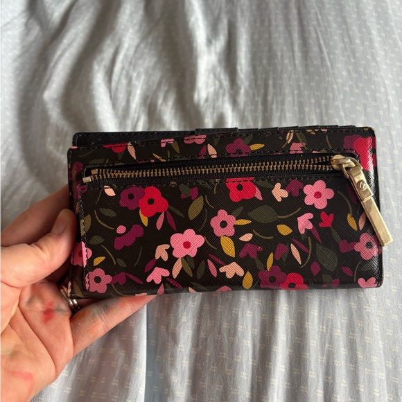 Kate Spade New York Cameron Street Boho Floral Stacy wallet - Picture 2 of 3